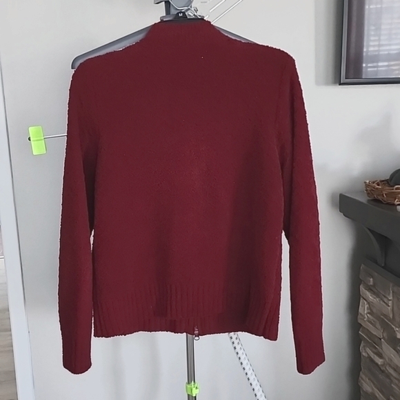 CHRISTOPHER & BANKS ZIPPER SWEATER/CARDIGAN - Picture 2 of 3